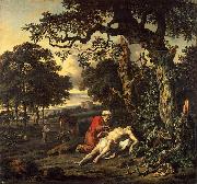 Jan Wijnants Parable of the Good Samaritan oil painting